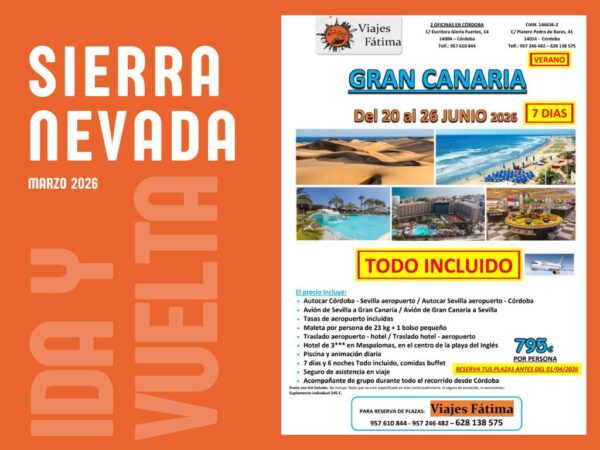 Sierra Nevada – 7 y 18 de marzo