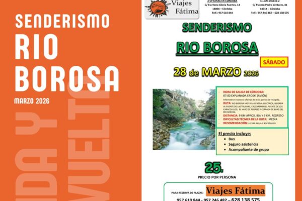 Senderismo Rio Borosa – 28 de marzo