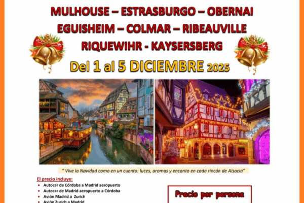 Alsacia – 1 al 5 de diciembre 2025