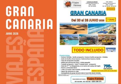 Gran Canaria – 20 al 26 de junio 2026