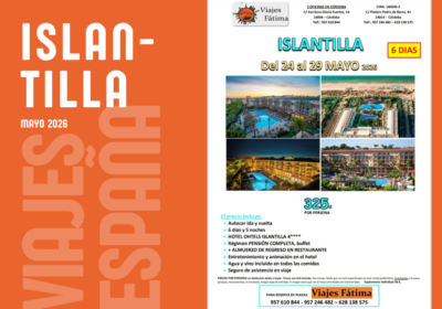 Islantilla – 24 al 29 de Mayo