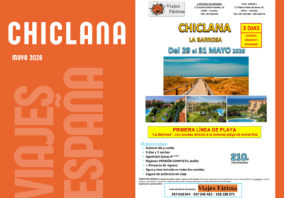 Chiclana – 29 al 31 de Mayo